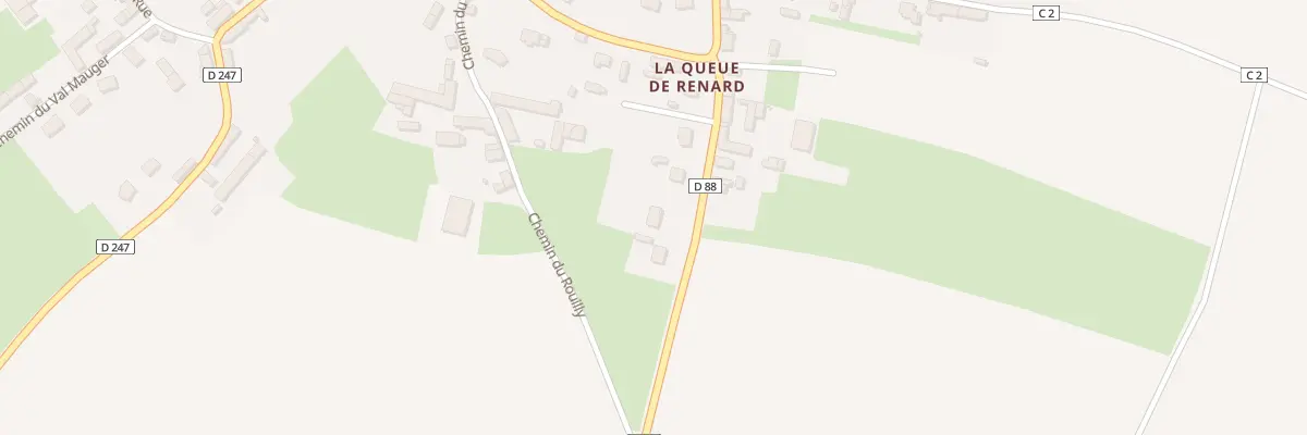 Plan du 5 Rue de la Queue de Renard à Épaney