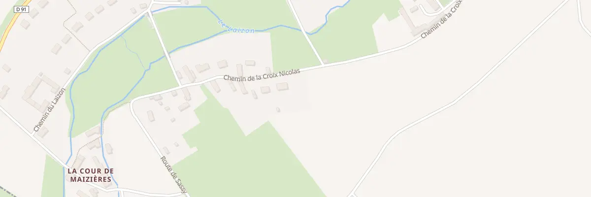 Plan du 8B Chem de la Croix Nicolas à Maizières
