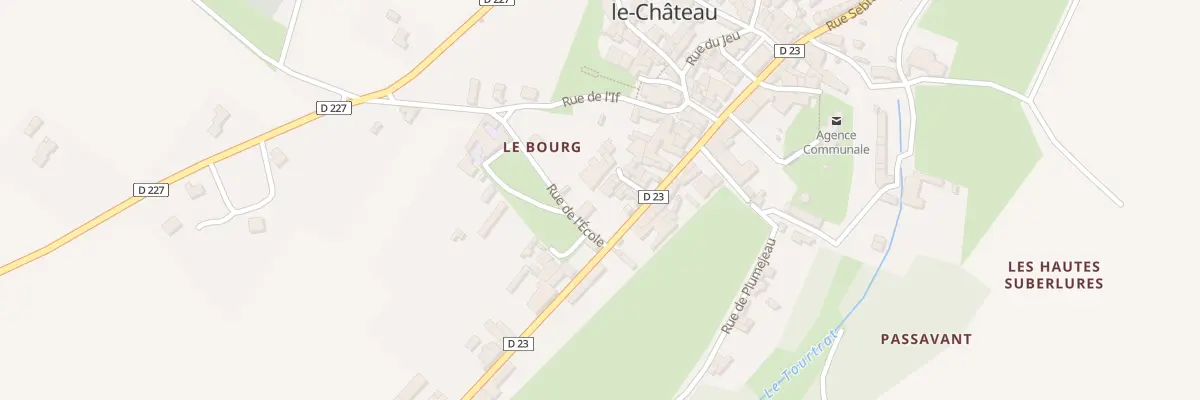 Plan du 5092 Le Bourg à Neuvicq-le-Château