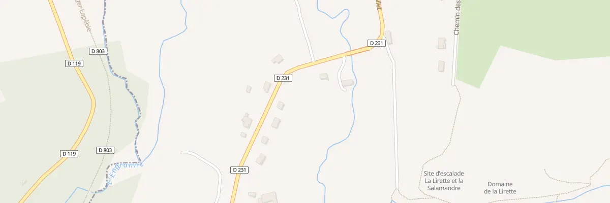 Plan du 8T Rte de Chollet à Frontenac