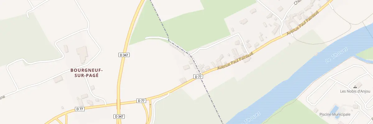 Plan du 5011 Sur Paze à Montreuil-Bellay