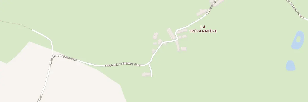 Plan du 629 Rte de la Trévannière à Lignières-Orgères