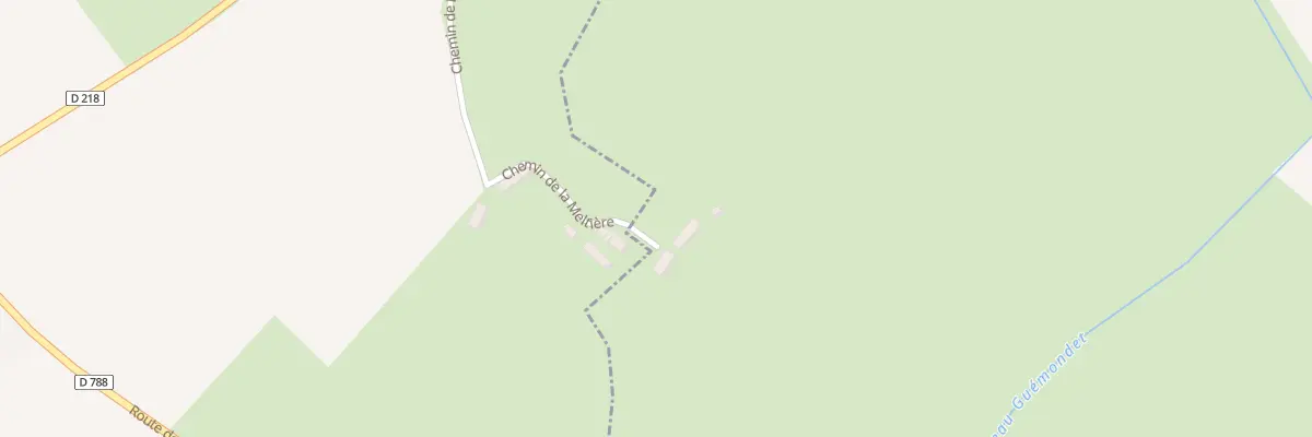 Plan du 1 Che de la Meltière à Sevrai