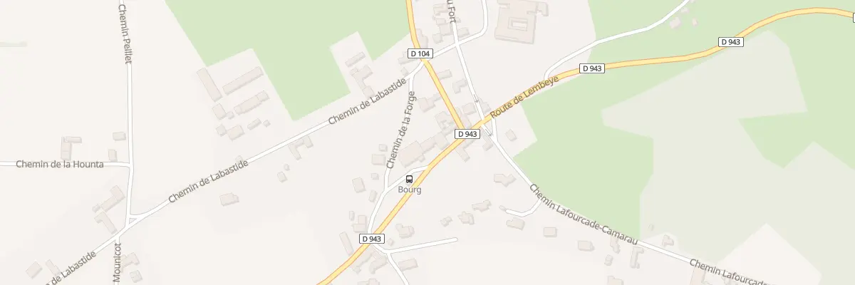 Plan du 5038 Bourg à Simacourbe