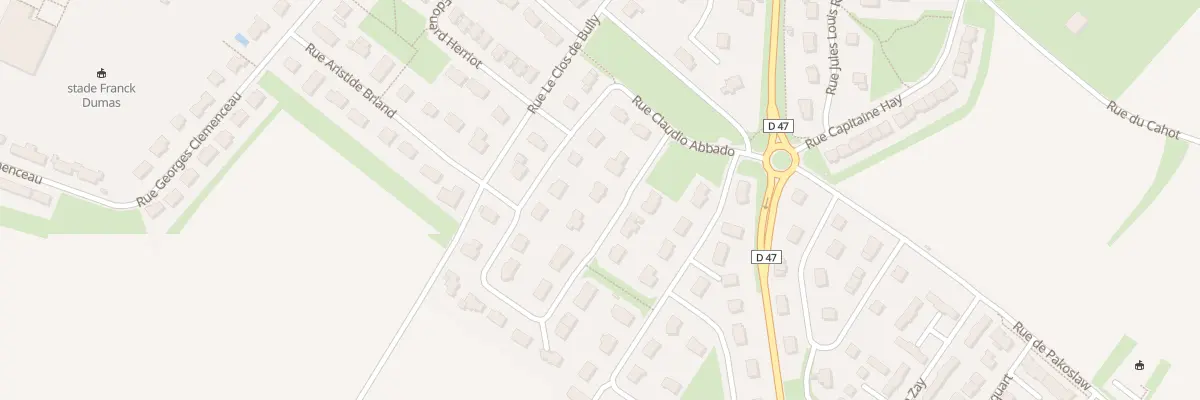 Plan du 3 Rue Claudio Abbado à Moult-Chicheboville