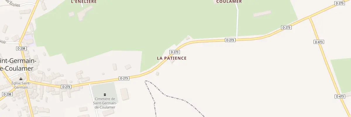 Plan du 2 La Patience à Saint-Germain-de-Coulamer