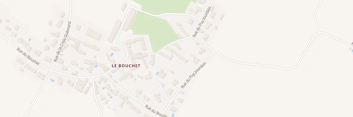 Plan du 9 Rue du Puy Jourdain à Louzy