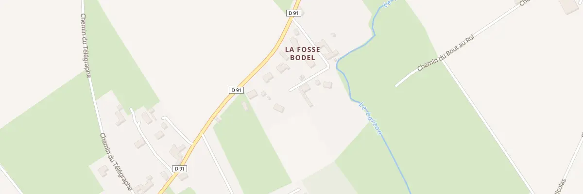 Plan du 6 Che de la Fosse Bodel à Maizières