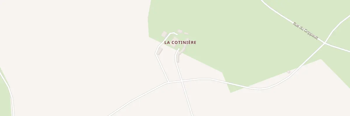 Plan du 1 La Cotiniere à Nanteuil