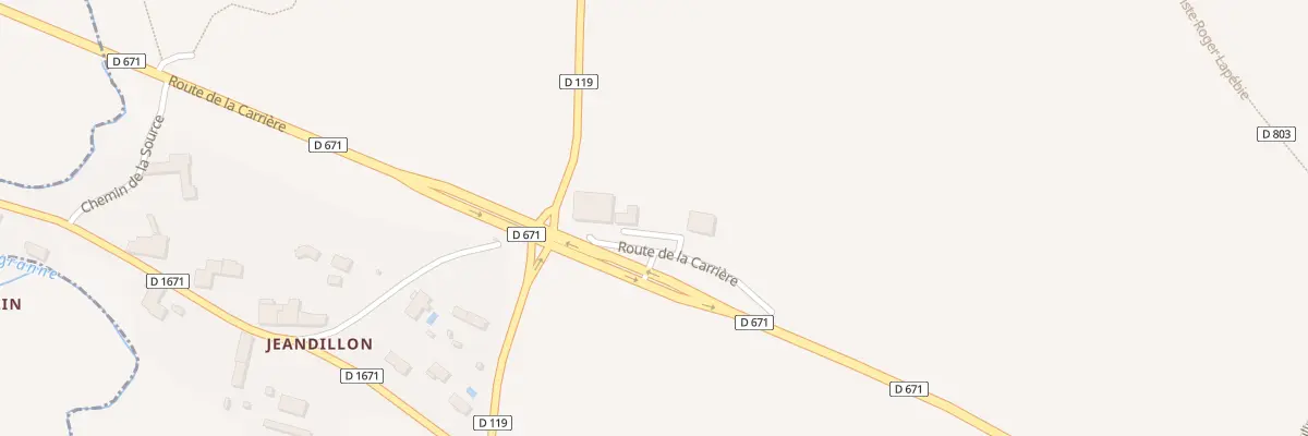 Plan du 1 Les Fagnards à Martres
