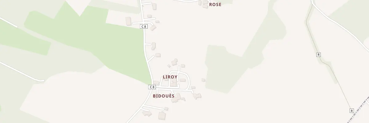 Plan du 1470D Rte du Chourla à Toujouse