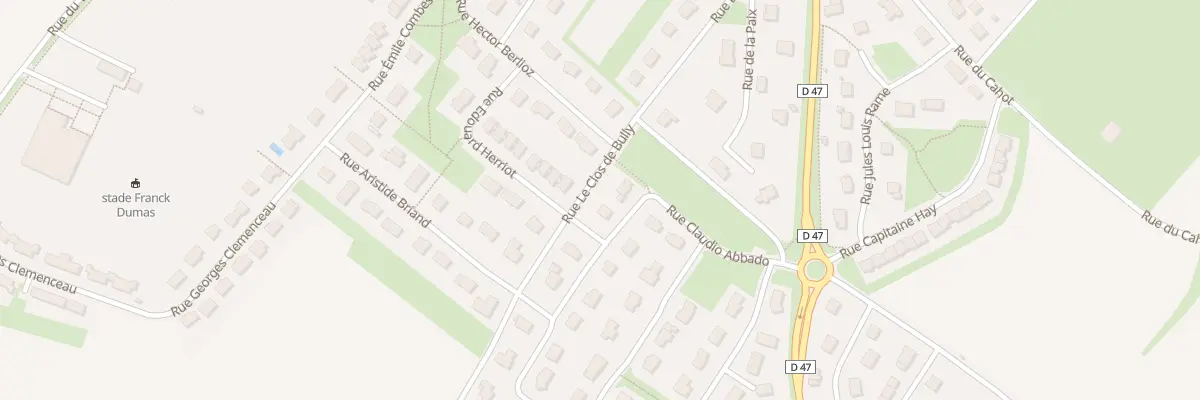 Plan du 30 Rue Claudio Abbado à Moult-Chicheboville