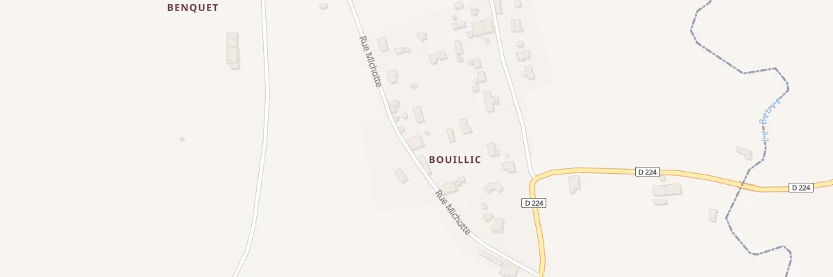 Plan du 2 Bouillic à Saint-Loubert