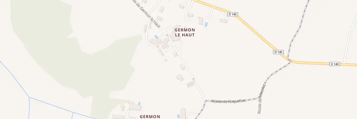Plan du 7 Germon Le Haut à Bellefond