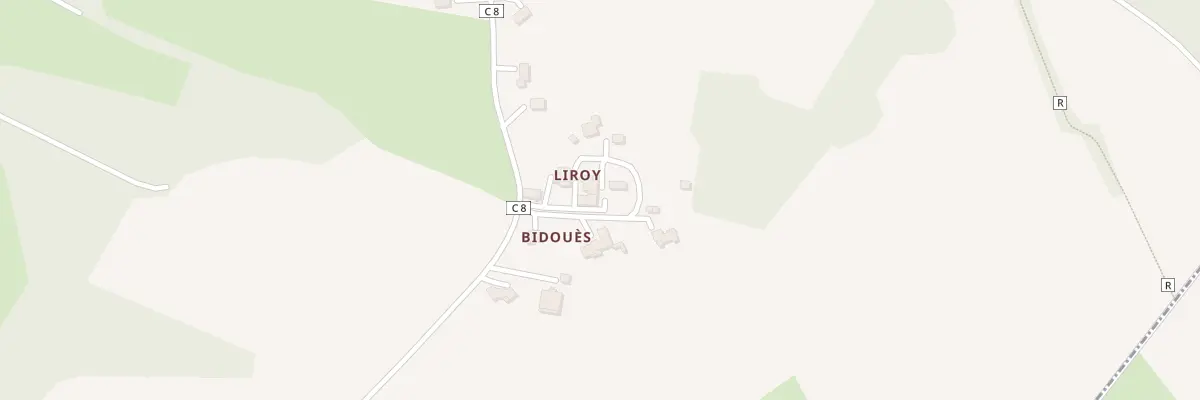 Plan du 5021 Rte du Chourla à Toujouse