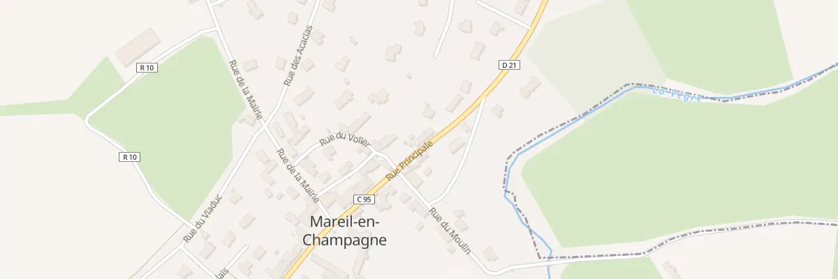Plan du 18 Rue Principale à Mareil-en-Champagne