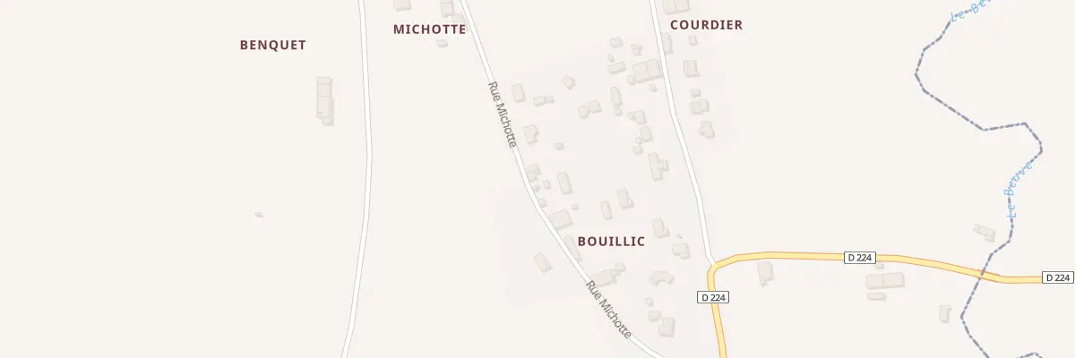 Plan du 29 Bouillic à Saint-Loubert