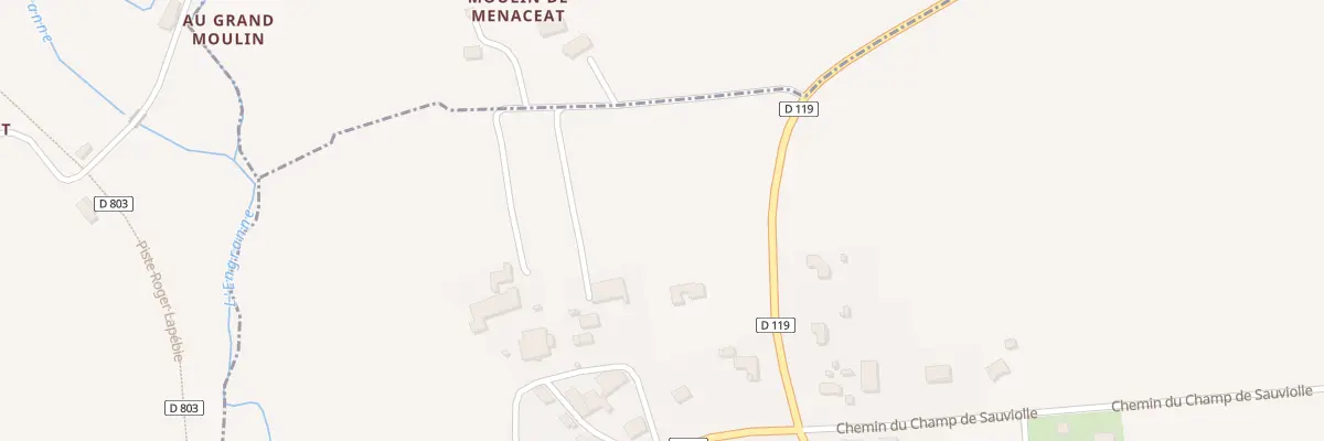 Plan du 3 Che des Cressonnieres à Frontenac