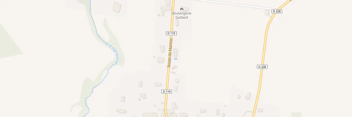 Plan du 31 Le Bourg à Coirac