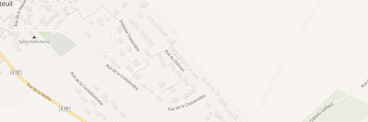 Plan du 19 Rue du Dolmen à Nanteuil