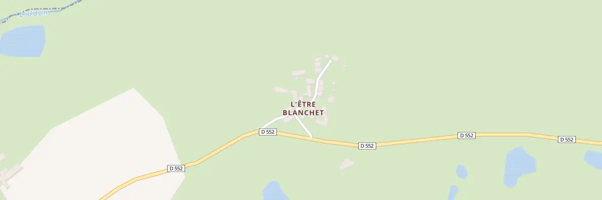 Plan du 140 L’Etre Blanchet à Sainte-Marguerite-de-Carrouges