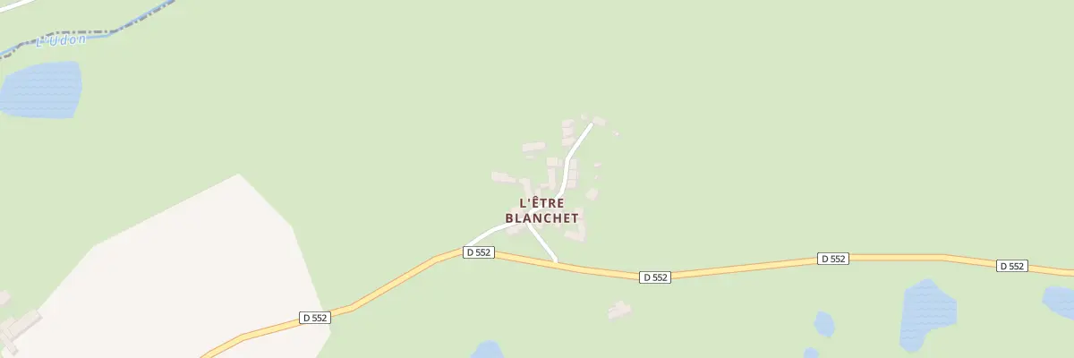 Plan du 141 L’Etre Blanchet à Sainte-Marguerite-de-Carrouges