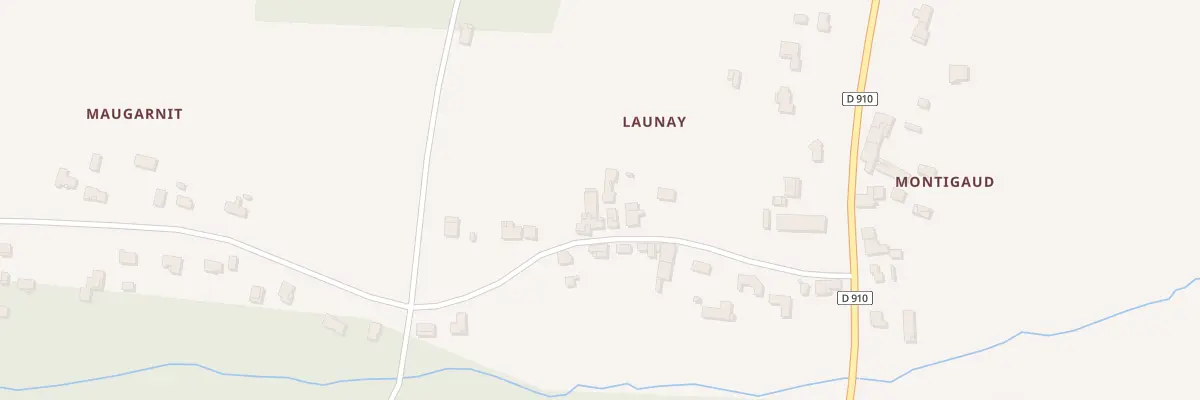 Plan du 15 Launay à Lagorce