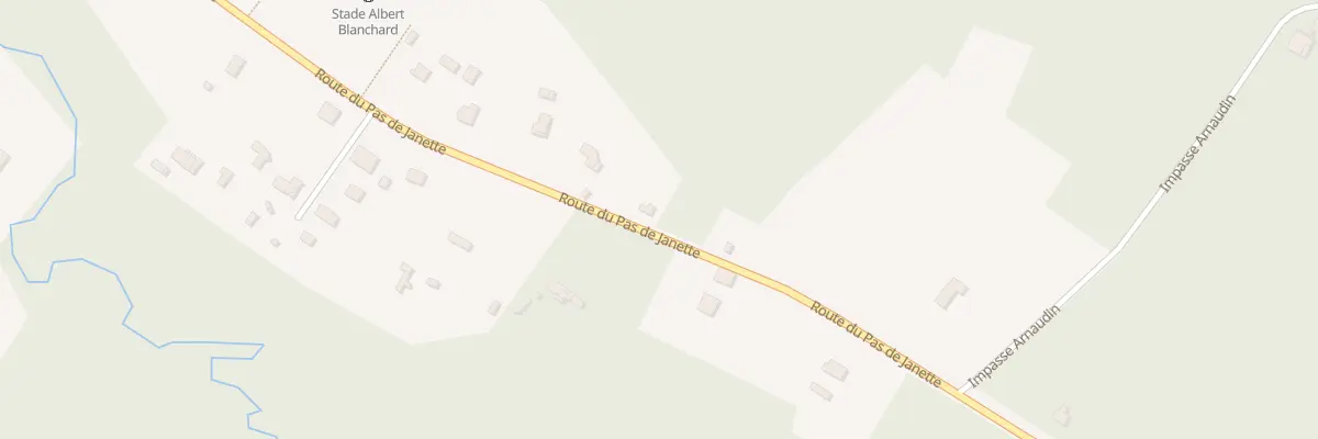 Plan du 677 Rte du Pas de Janette à Giscos