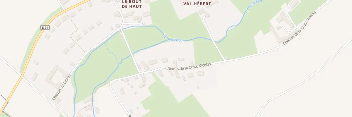 Plan du 9 Chem de la Croix Nicolas à Maizières