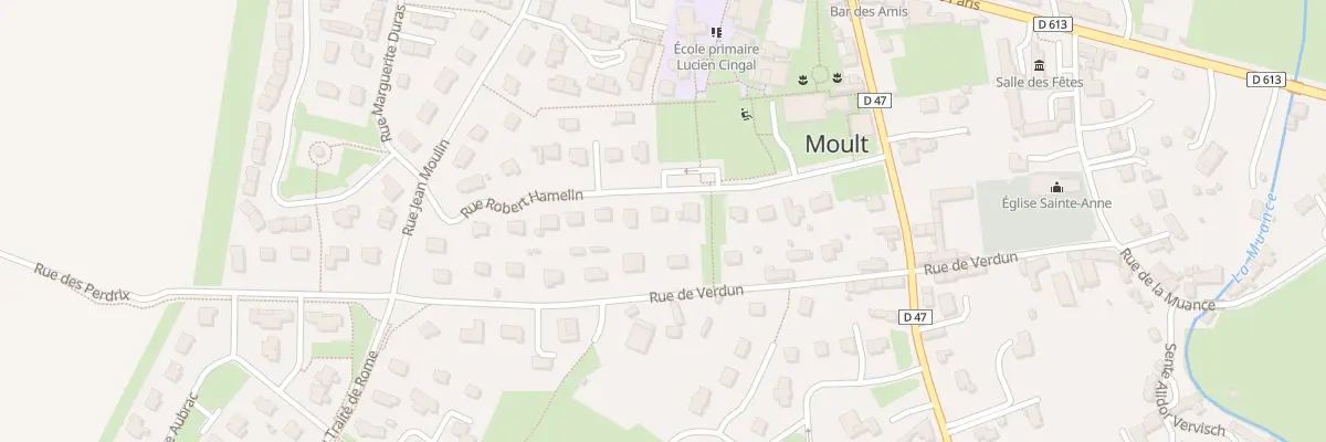 Plan du 11 Rue Robert Hamelin à Moult-Chicheboville