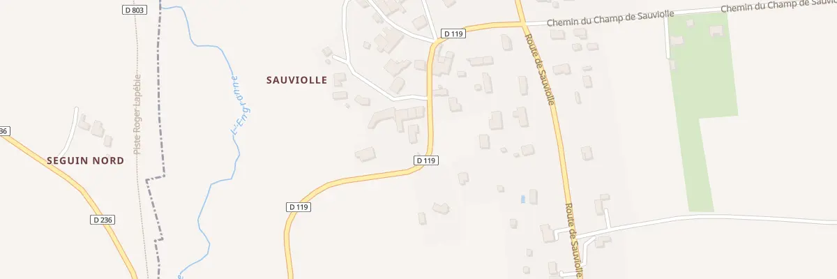 Plan du 15 Rte de la Gare à Frontenac