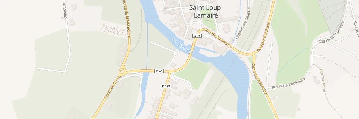 Plan du 6 Crs Georges Marsault à Saint-Loup-Lamairé