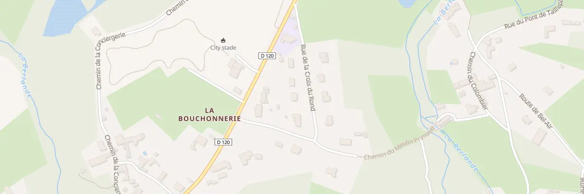 Plan du 6 Rue de la Croix du Rond à Melle