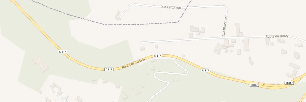 Plan du 17 Rte du Bistor à Espoey