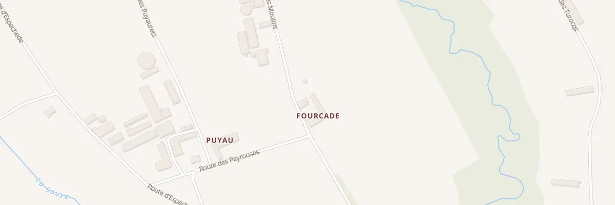 Plan du 22 Che des Moulins à Lourenties