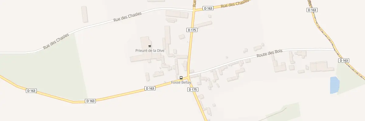 Plan du 1 Rue de la leu à Cizay-la-Madeleine