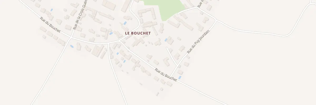 Plan du 1 Rue du Puy Jourdain à Louzy