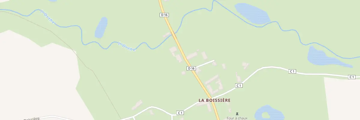Plan du 2285 Rte de Villaines à Vimartin-sur-Orthe