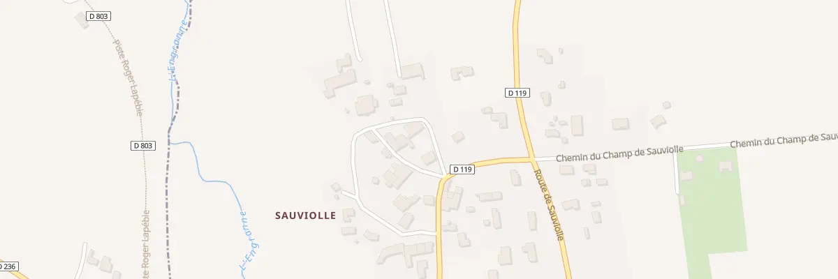 Plan du 5070 Sauviolle à Frontenac