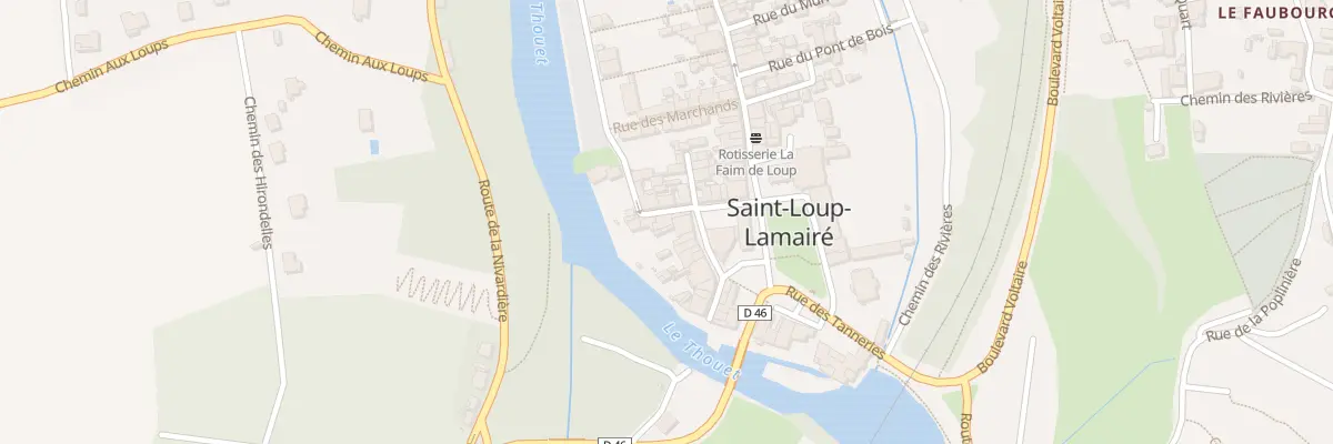 Plan du 3 Rue des Trois Rois à Saint-Loup-Lamairé