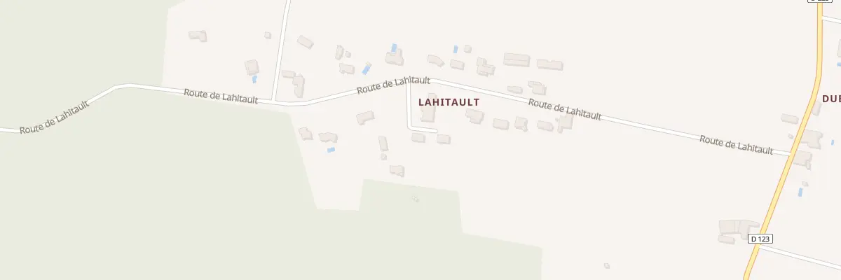 Plan du 479 Rte de Lahitault à Bieujac