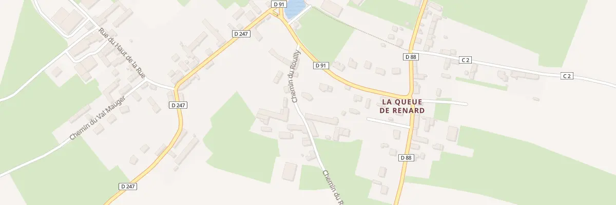 Plan du 1 Che du Rouilly à Épaney