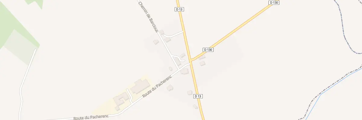 Plan du 63 Che de Barcious à Portet