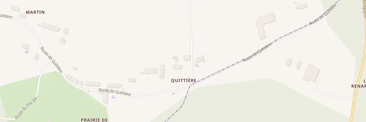 Plan du 5388 Quittiere à La Clotte