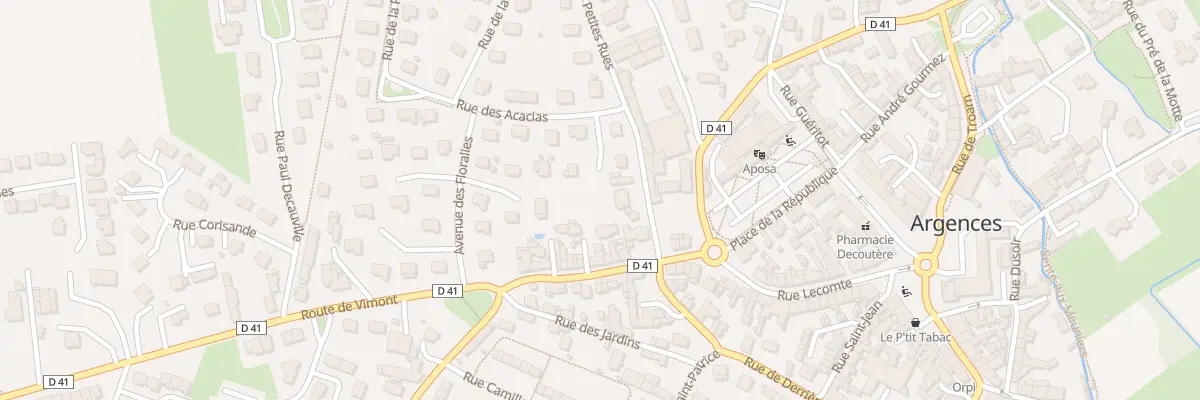 Plan du 3 Rue des Petites Rues à Argences