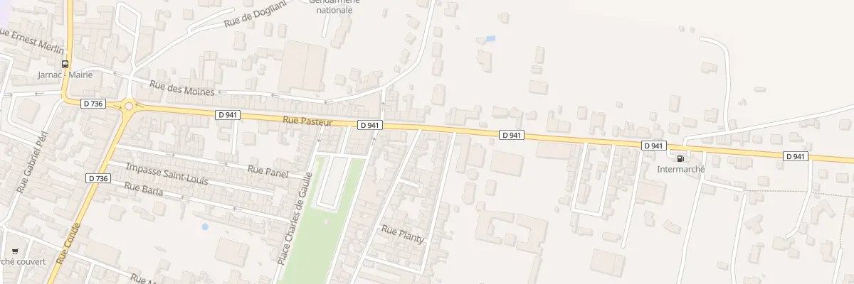 Plan du 76 Rue Pasteur à Jarnac