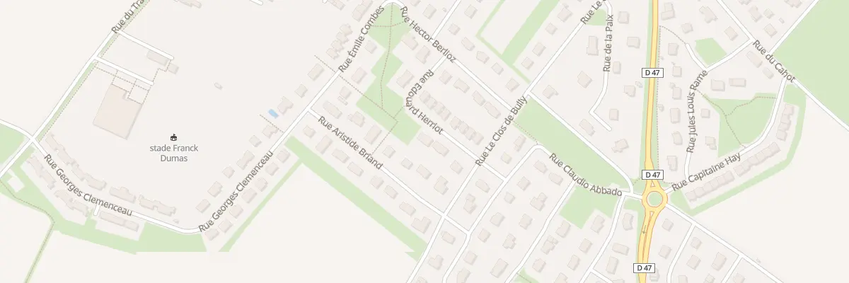 Plan du 4 Rue Édouard Herriot à Moult-Chicheboville