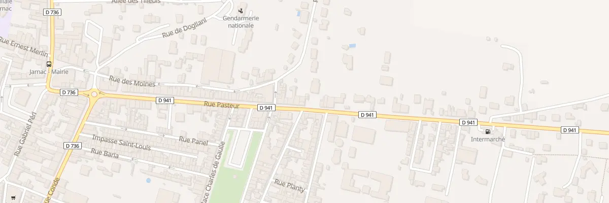 Plan du 97B Rue Pasteur à Jarnac