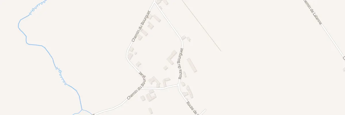 Plan du 9582 Rte de Labatmale à Hours