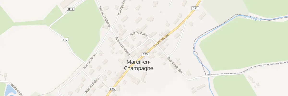 Plan du 24 Rue Principale à Mareil-en-Champagne